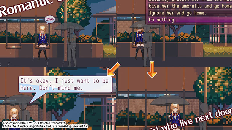 The Fallen Angel Next Door Việt Hóa [PC|Android] - Chiếm Lấy Trái Tim Thiếu Nữ