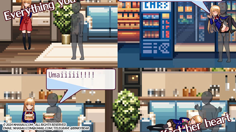The Fallen Angel Next Door Việt Hóa [PC|Android] - Chiếm Lấy Trái Tim Thiếu Nữ